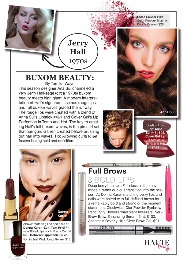 Spring 2012-Buxom Beauty & Bold Hues